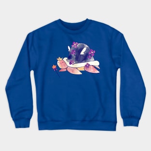 Fairy Princess Turtle Crewneck Sweatshirt